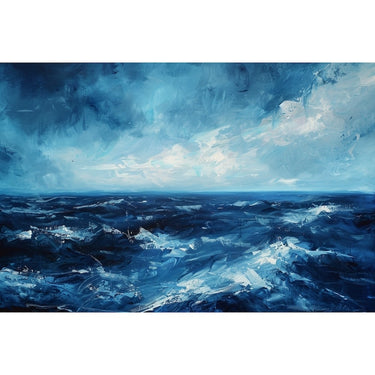 Ocean Waves Acrylic Canvas